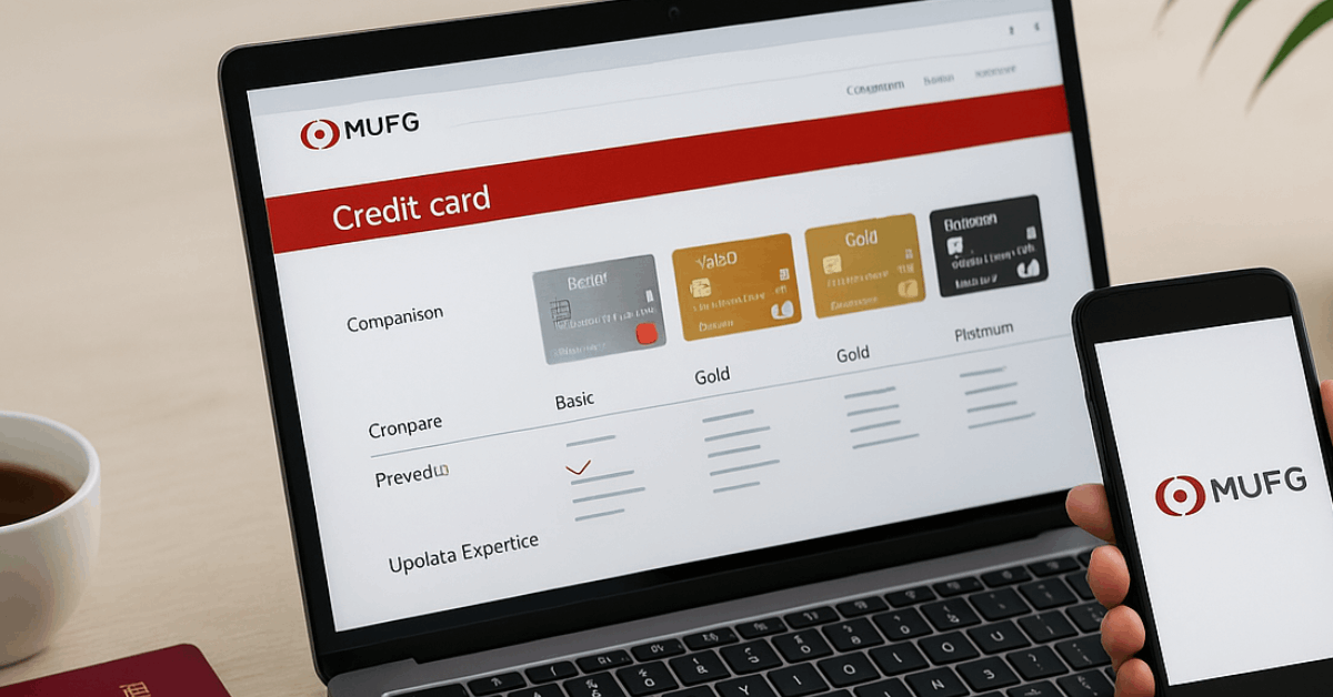 MUFG Credit Card - How to Apply Online