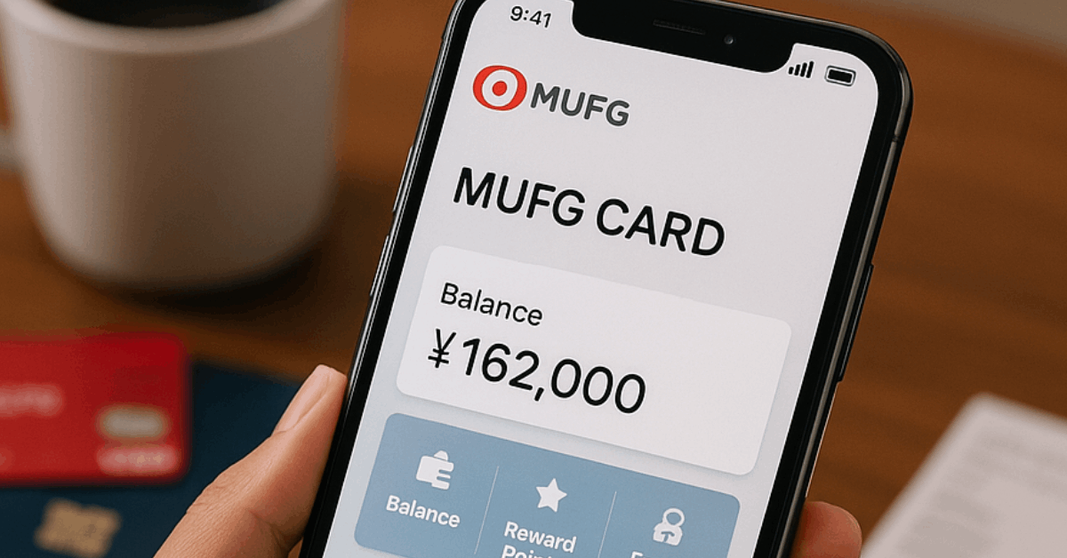 MUFG Credit Card - How to Apply Online