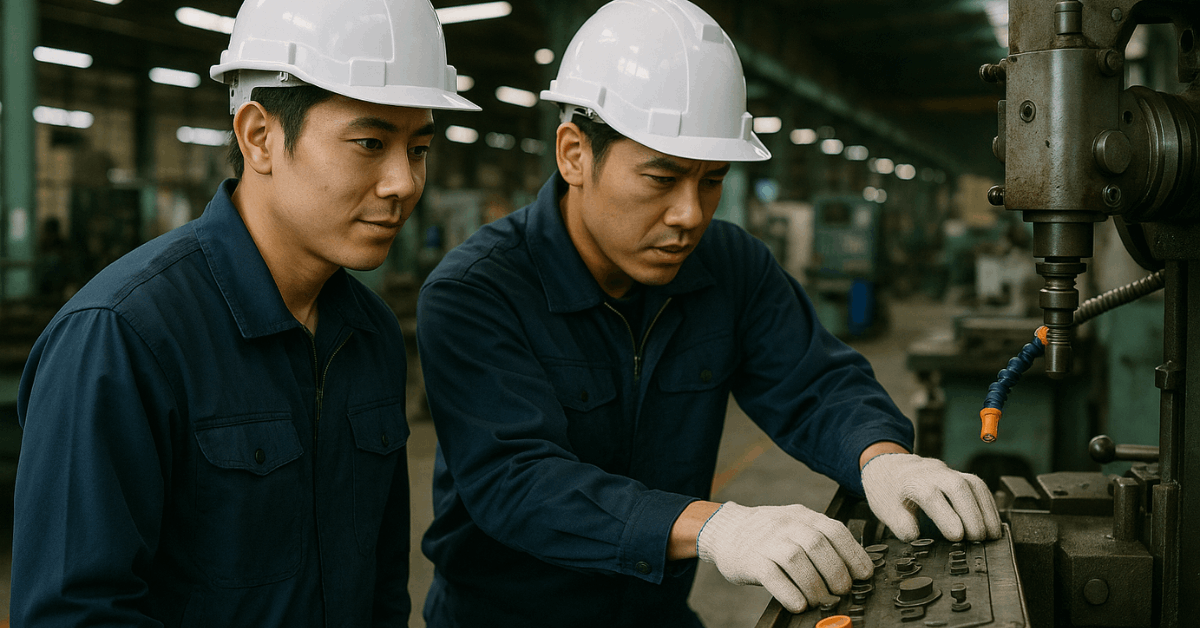 日本における工場の主な職種と一般的な給与水準の概要