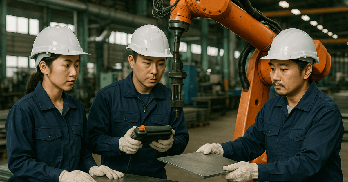 日本における工場の主な職種と一般的な給与水準の概要
